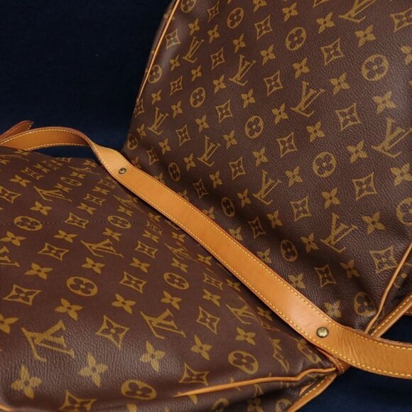 🔥LARGE🔥 Authentic Louis Vuitton Saumur 35 Crossbody Shoulder Bag Boho Soho - Picture 9 of 16